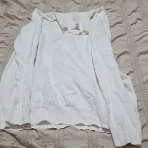 Tristan Cream Women's Cowl Neck Sweater